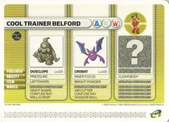 Cooltrainer Belford