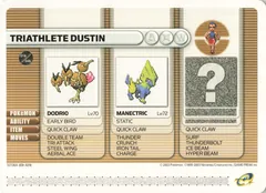 Triathlete Dustin