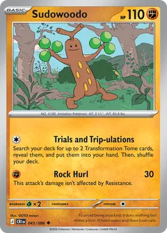 Sudowoodo