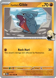 Cynthia's Gible