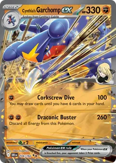 Cynthia's Garchomp EX