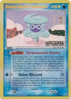 Snow-cloud Castform
