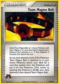 Team Magma Belt