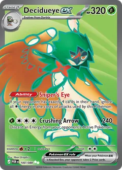 Decidueye EX