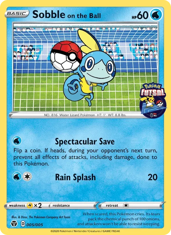 Sobble on the Ball #5 PSA 10