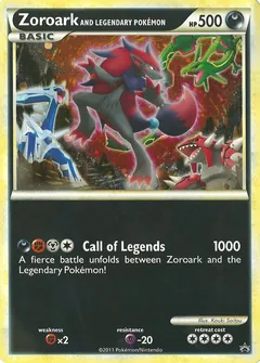 Zoroark & Legendary Pokemon