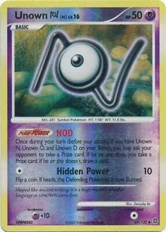 Unown N