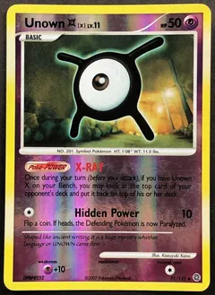 Unown X