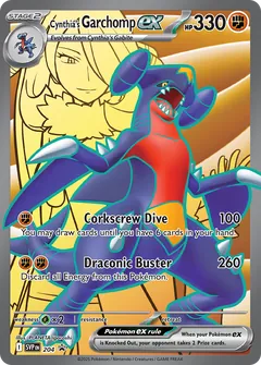Cynthia's Garchomp EX