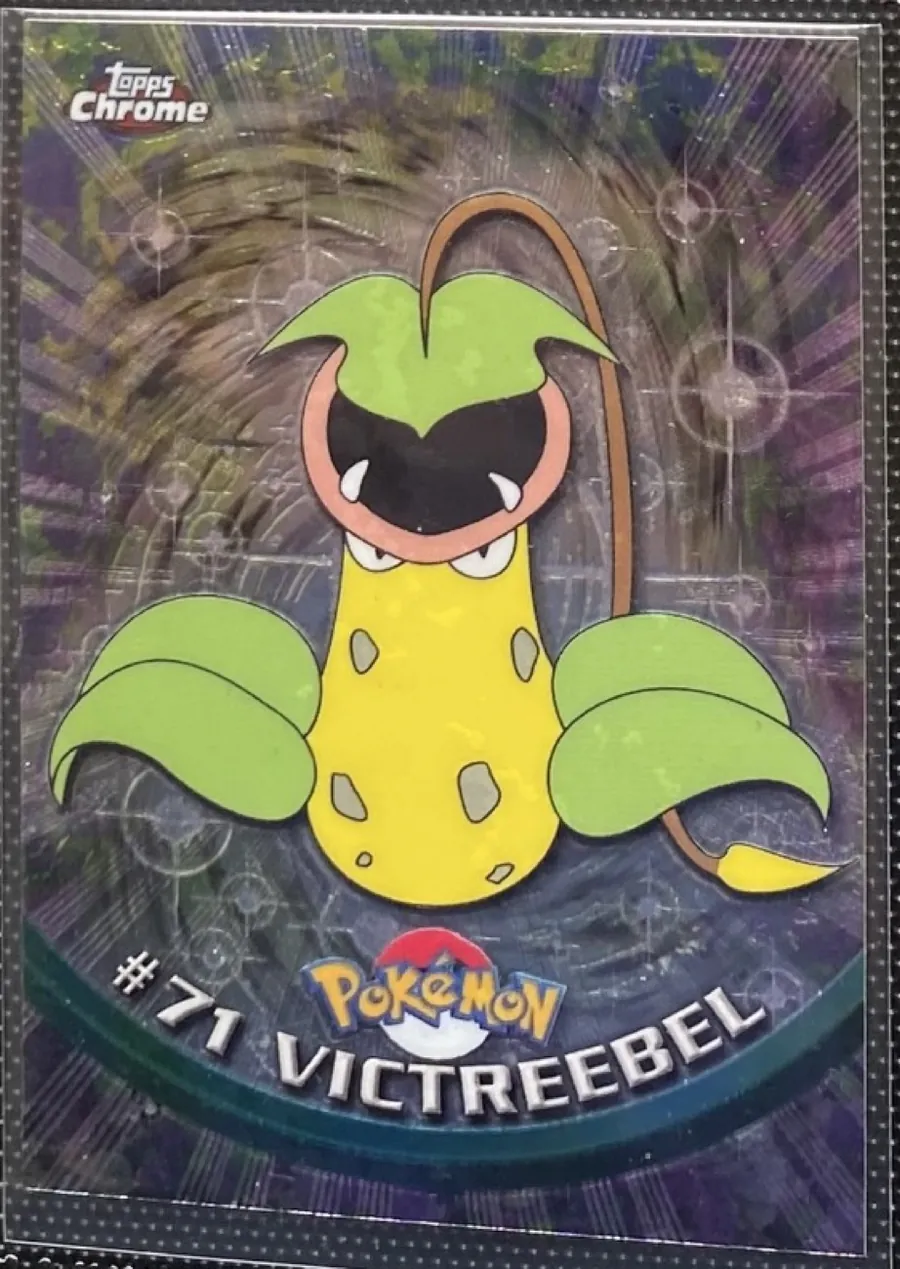 Victreebel #71 Chrome PSA 8
