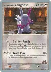 Team Magma's Zangoose (Worlds 2004, T. Yamato)