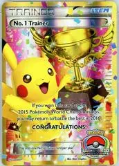 Pikachu No. 1 Trainer (Worlds 2015)