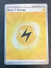 Basic Lightning Energy (Worlds 2024, J. Parker)
