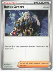 Boss's Orders (Worlds 2024, J. Parker)