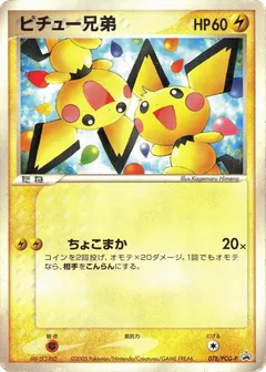 Pichu Bros [Pikachu's Summer Festival]