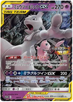 Mewtwo & Mew-GX (Special Jumbo Card Pack)