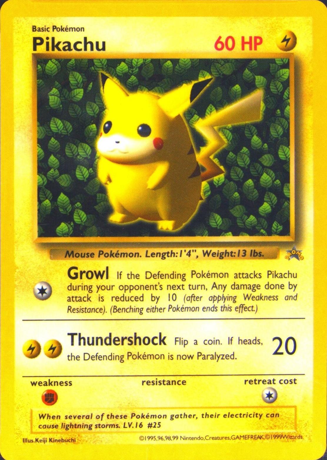 Pikachu [Corocoro Grey Star] — Unnumbered Vintage Promos (pre-2001) (Japanese)