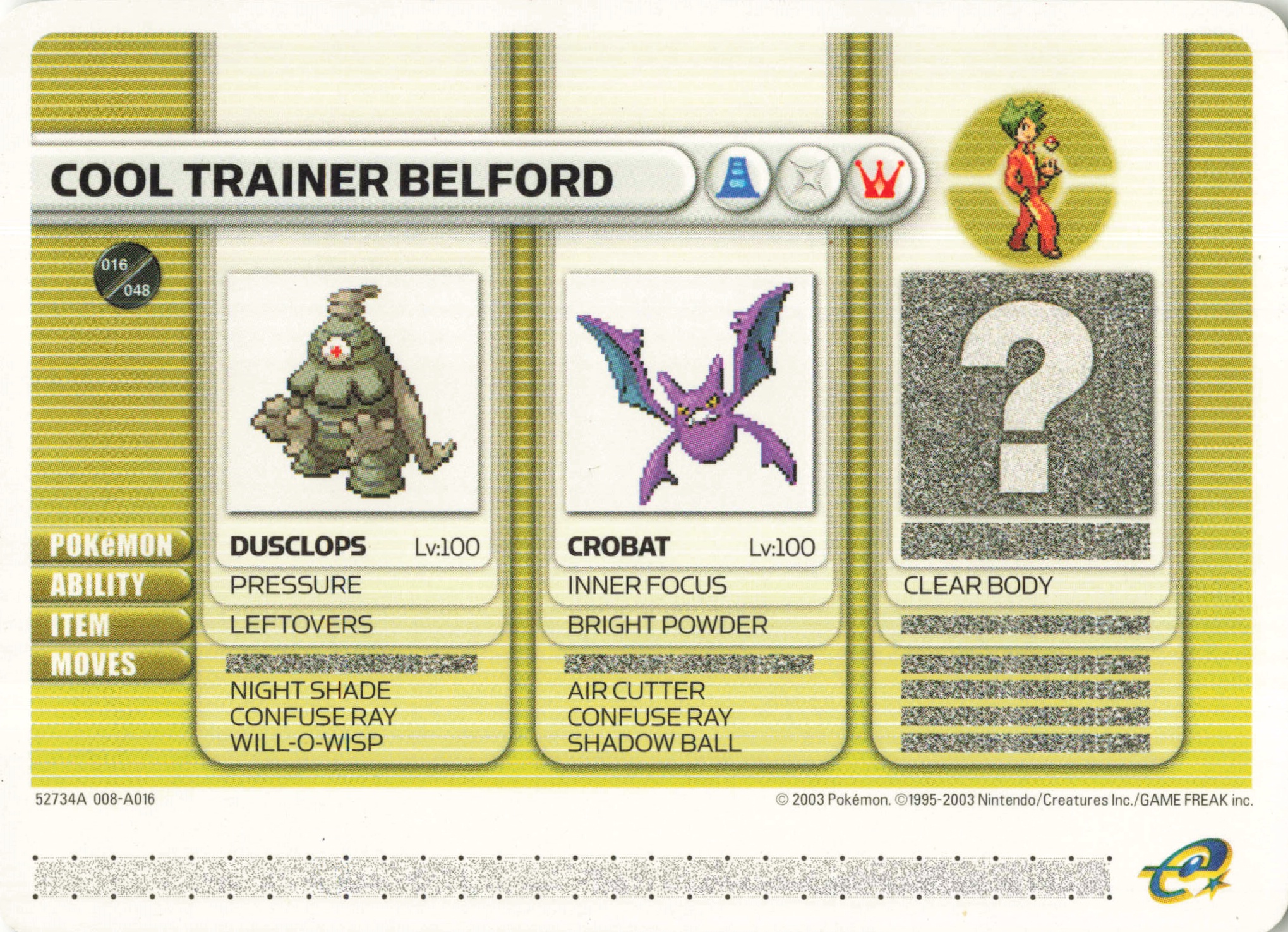 Cooltrainer Belford