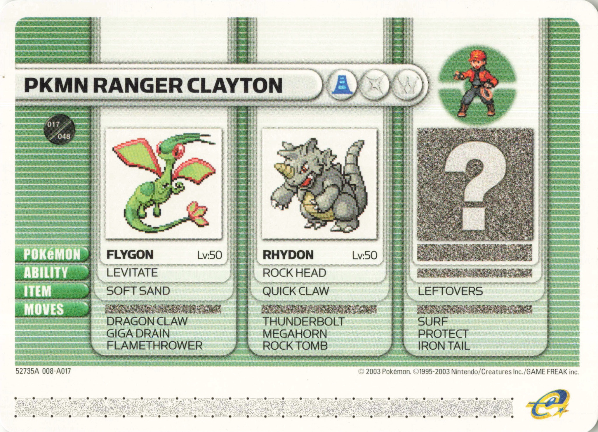 PKMN Ranger Clayton