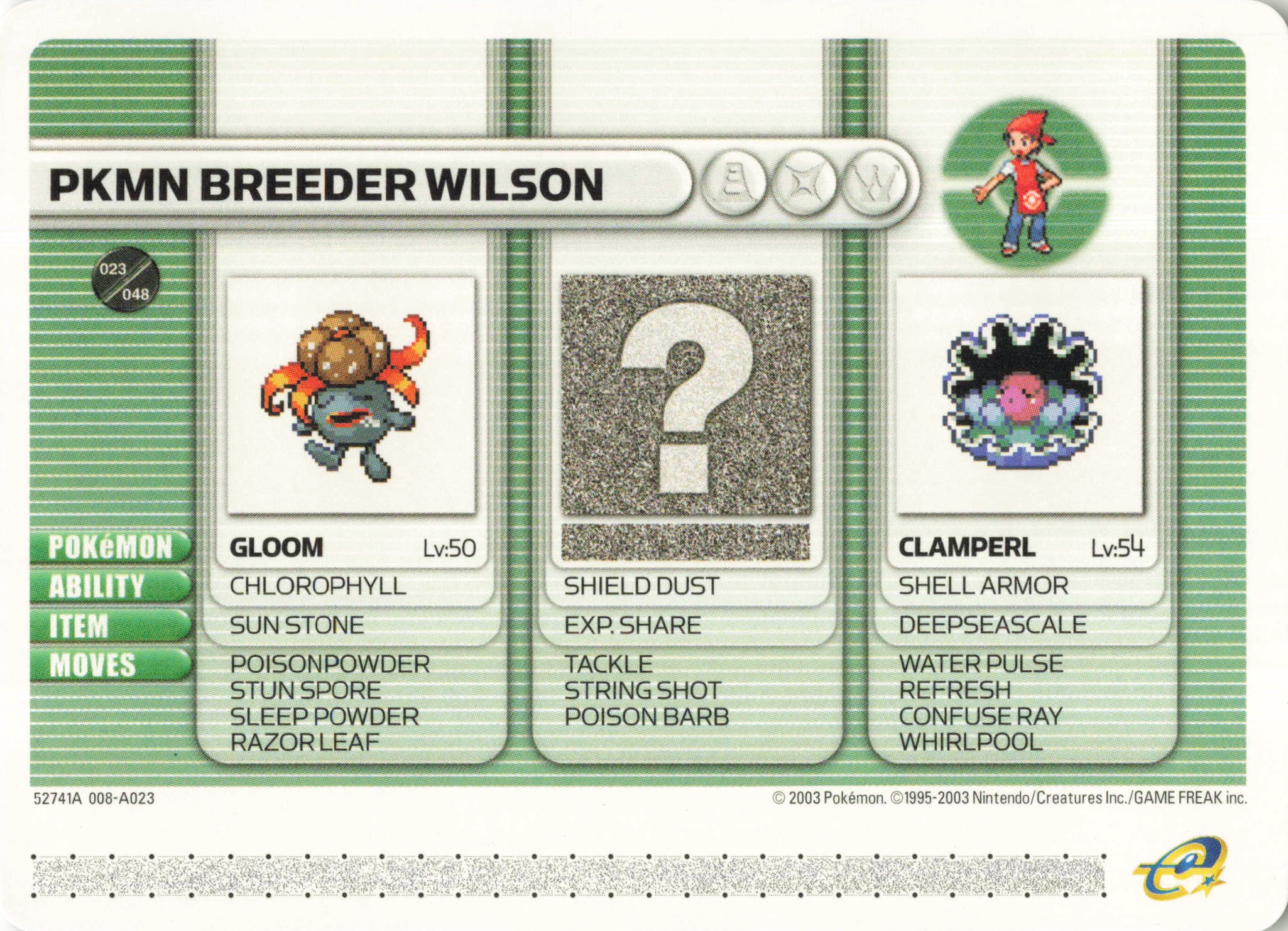 PKMN Breeder Wilson