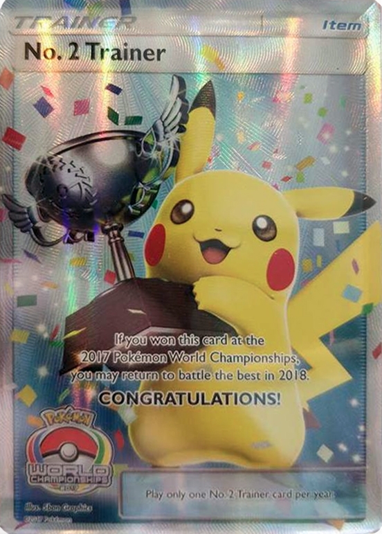 No.2 Trainer (World Championships 2017, full-art Pikachu trophy)